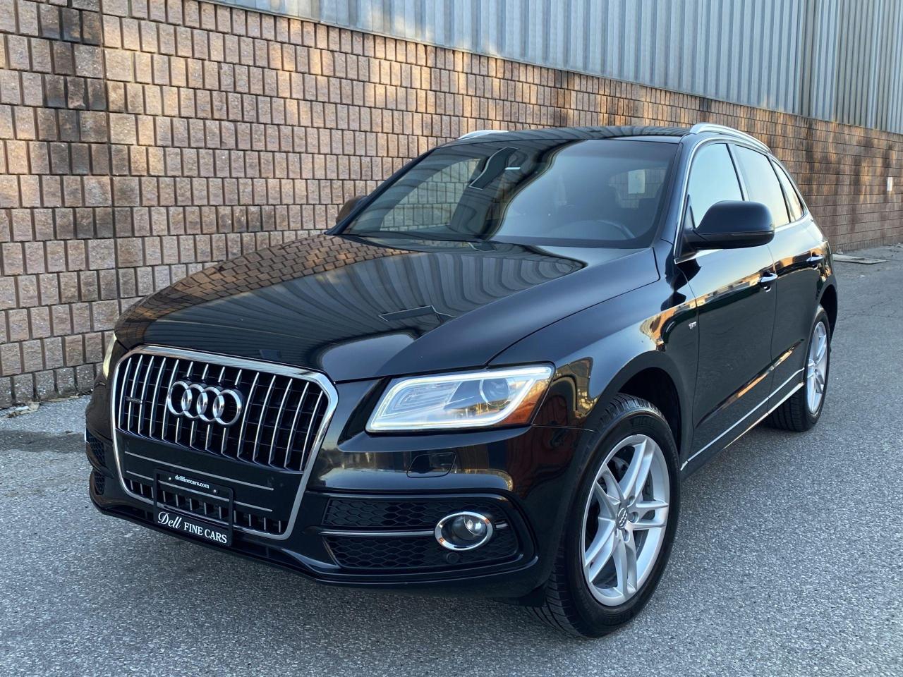 Used 2015 Audi Q5 2.0T-QUATTRO-S LINE SPORT-NAV-CAMERA-PANO ROOF for sale in Toronto, ON