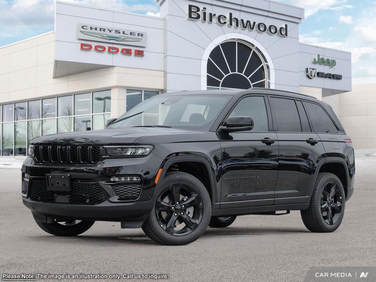 New 2025 Jeep Grand Cherokee Limited Factory Order - Arriving Soon | Luxury Tech Group II for sale in Winnipeg, MB