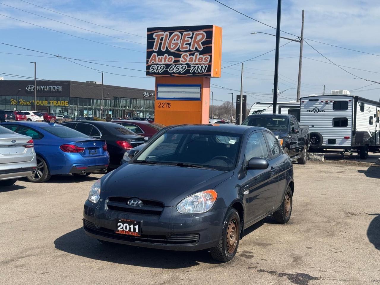 Used 2011 Hyundai Accent L, AUTO, HATCH, ONLY 50,000KMS, CERTIFIED for sale in London, ON