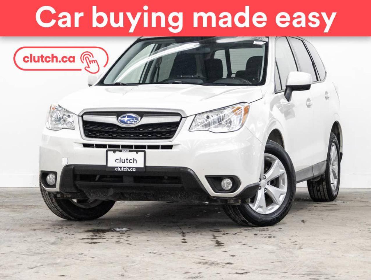 Used 2016 Subaru Forester 2.5i Convenience AWD w/ Rearview Cam, Paddle Shifters, Heated Front Seats for sale in Toronto, ON