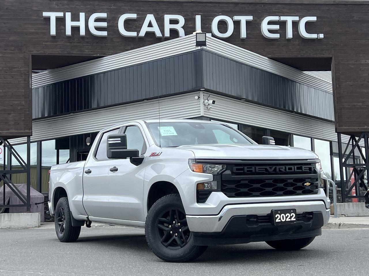Used 2022 Chevrolet Silverado 1500 Work Truck 6 PASSENGER, APPLE CARPLAY/ANDROID AUTO, BACK UP CAM, CRUISE CONTROL!! for sale in Sudbury, ON