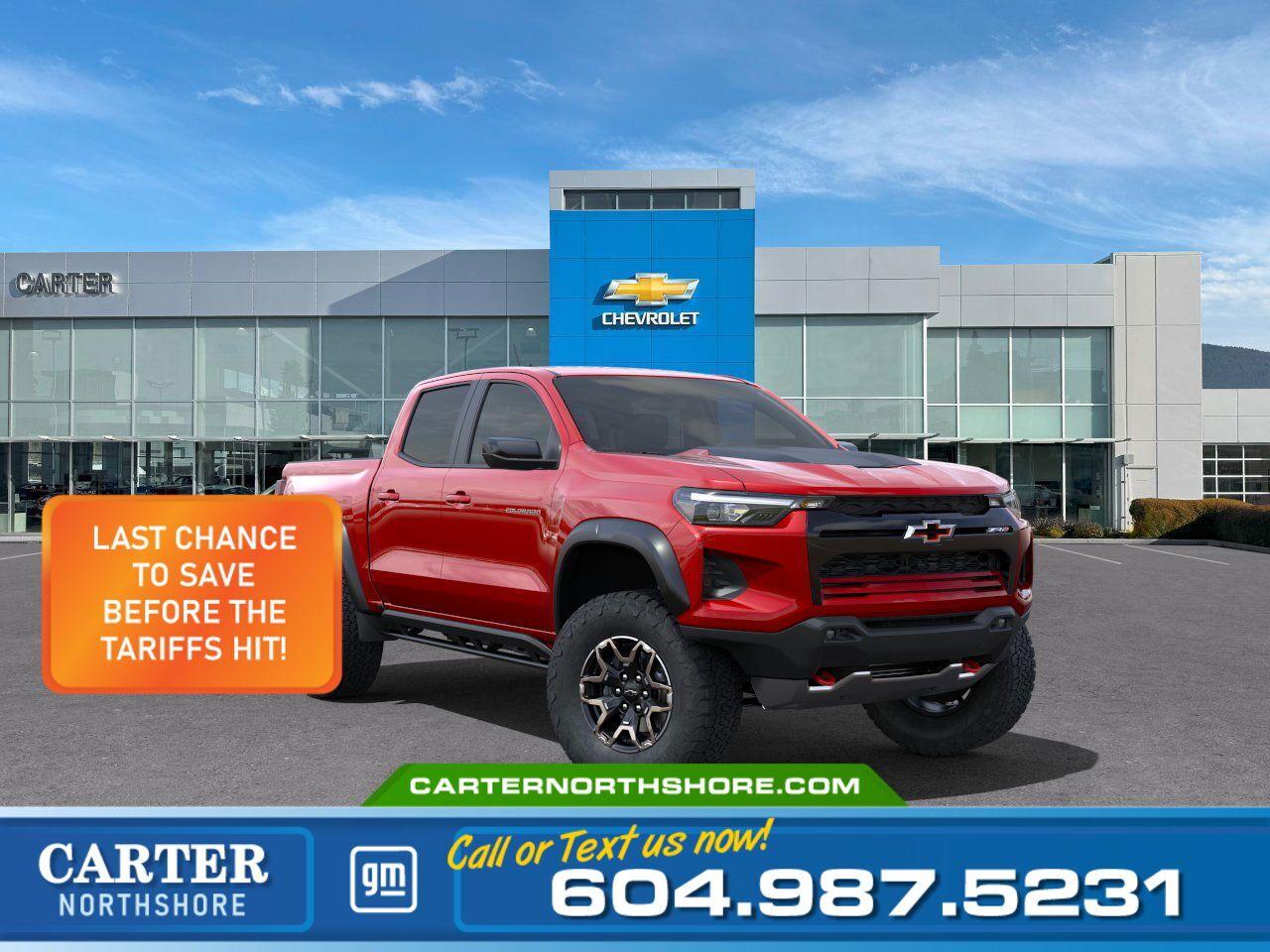 New 2025 Chevrolet Colorado ZR2 Crew Cab/Leather for sale in North Vancouver, BC