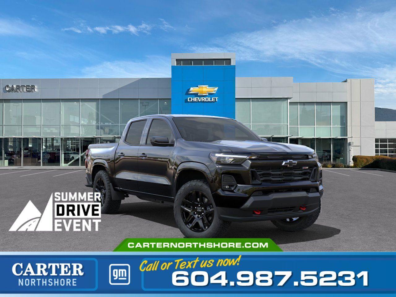 New 2025 Chevrolet Colorado Z71 Crew Cab | Trailer Pkg/Vented Seats/Hitch View for sale in North Vancouver, BC