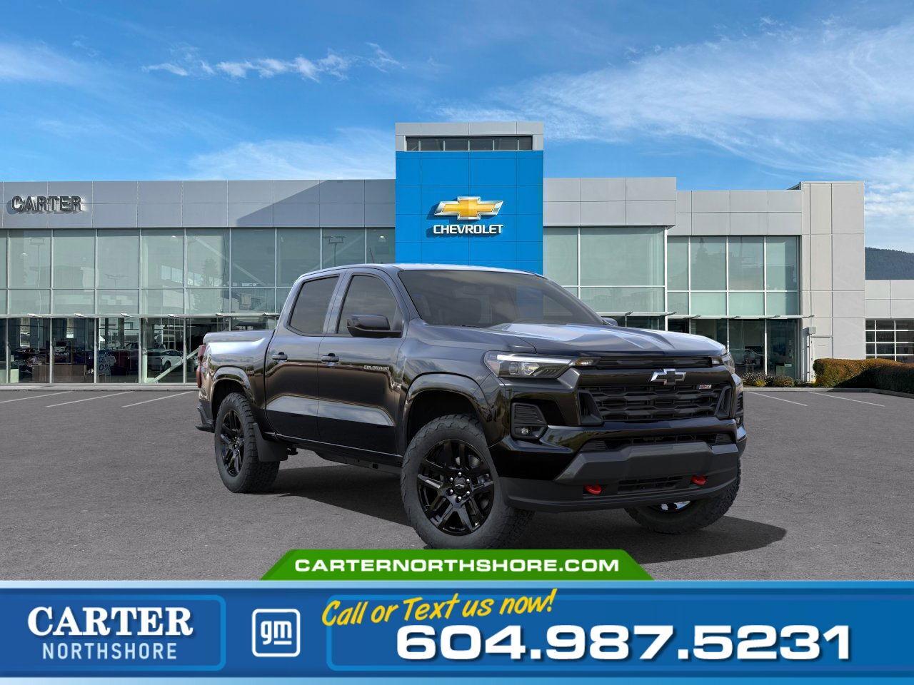 New 2025 Chevrolet Colorado Z71 Crew Cab | Trailer Pkg/Vented Seats/Hitch View for sale in North Vancouver, BC