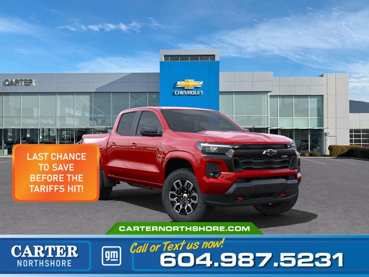 New 2025 Chevrolet Colorado Z71 Crew Cab/ADVANCED TRAILERING PACKAGE for sale in North Vancouver, BC
