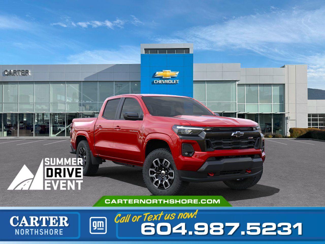 New 2025 Chevrolet Colorado Z71 Crew Cab/ADVANCED TRAILERING PACKAGE for sale in North Vancouver, BC