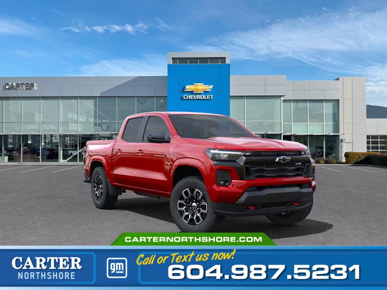 New 2025 Chevrolet Colorado Z71 Crew Cab/ADVANCED TRAILERING PACKAGE for sale in North Vancouver, BC