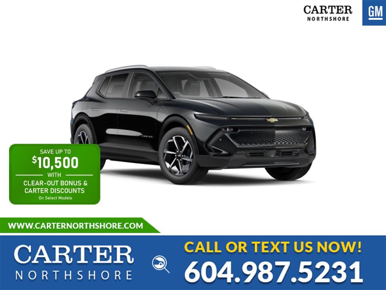 New 2024 Chevrolet Equinox EV LT Package for sale in North Vancouver, BC