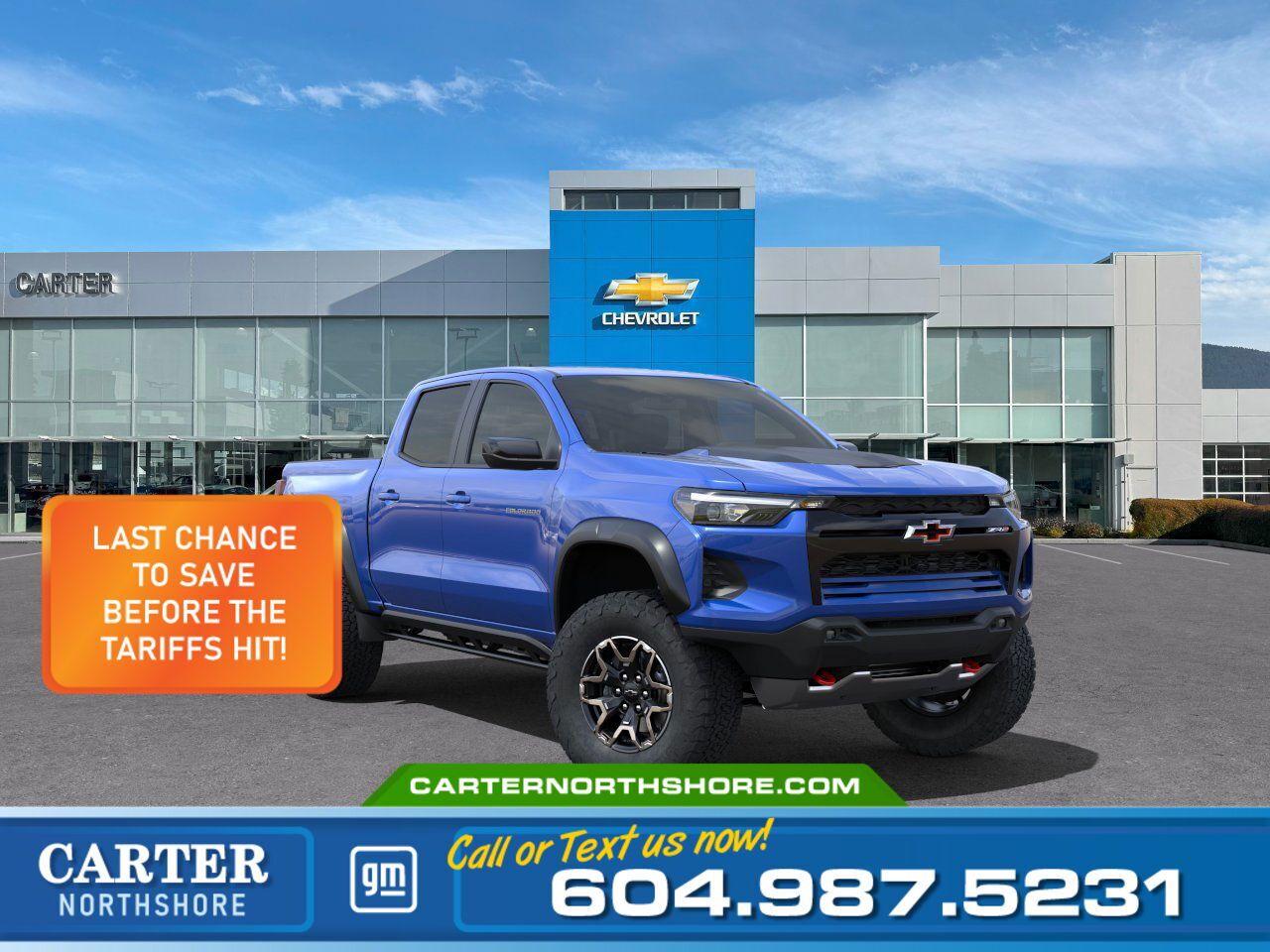 New 2025 Chevrolet Colorado ZR2 Crew Cab for sale in North Vancouver, BC