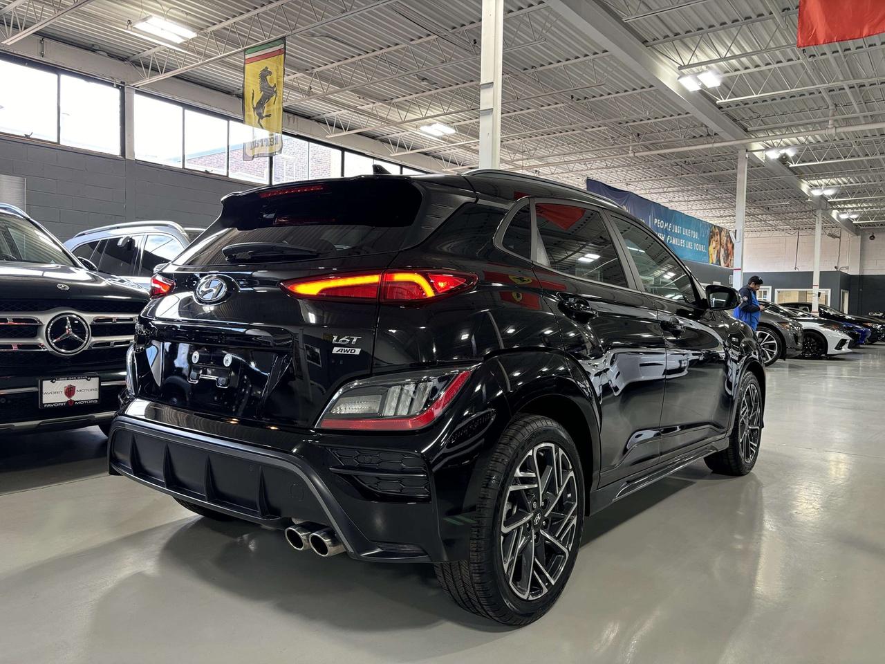 2023 Hyundai KONA 1.6T N Line|AWD|ULTIMATEPKG|NAV|SUNROOF|LEATHER|+ Photo
