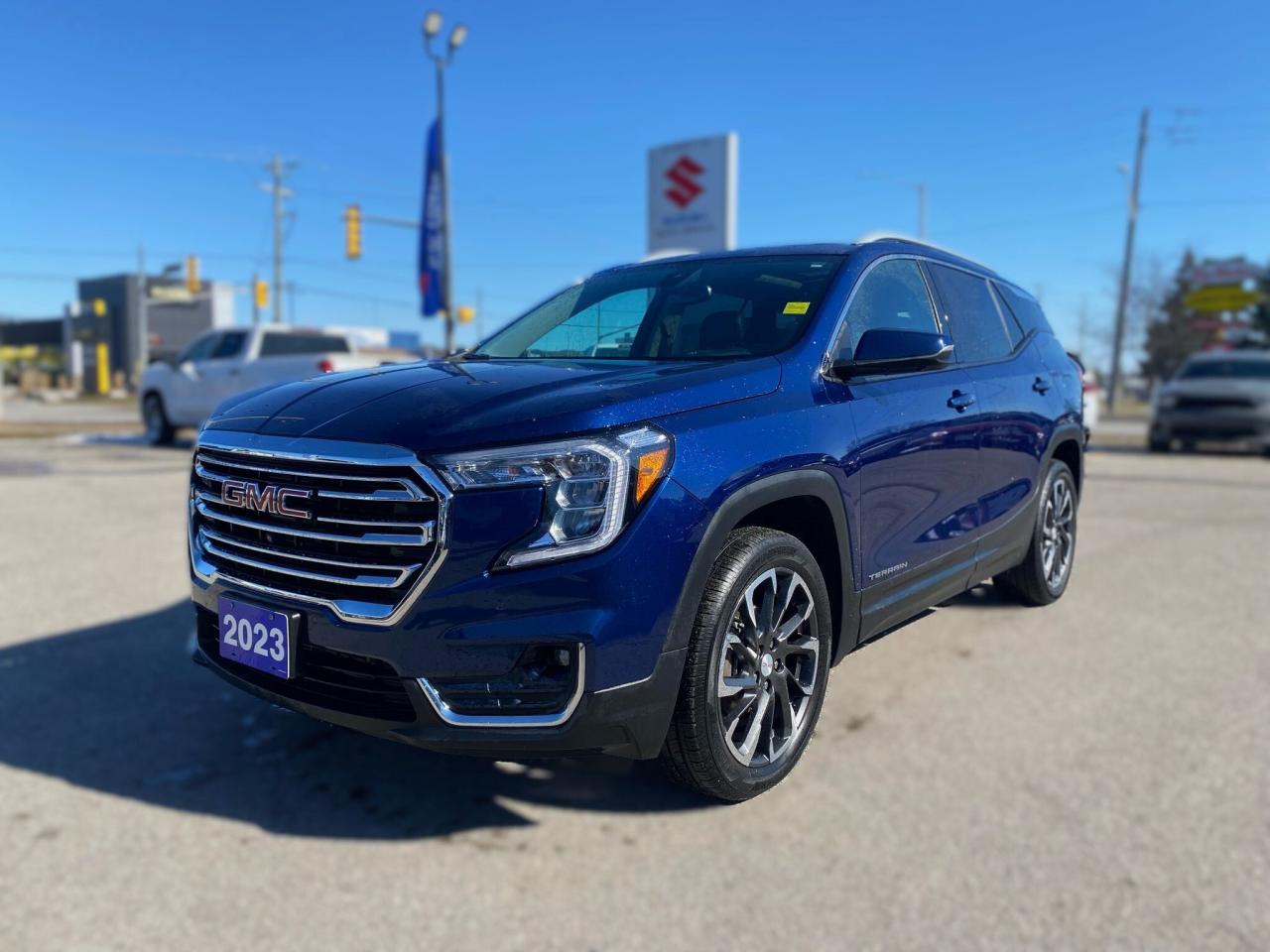 Used 2023 GMC Terrain SLT AWD ~Nav ~Camera ~Heated Leather~Pano Roof for sale in Barrie, ON