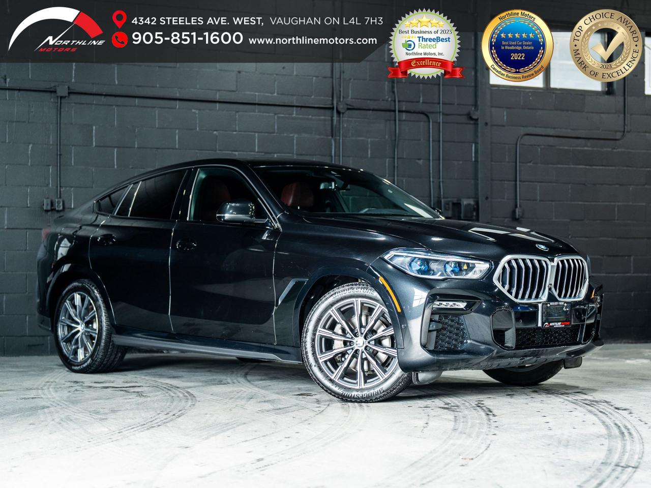 Used 2020 BMW X6 xDrive40i /360CAM/HUD/HARMAN K/PANO/CARPLAY/RED for sale in Vaughan, ON