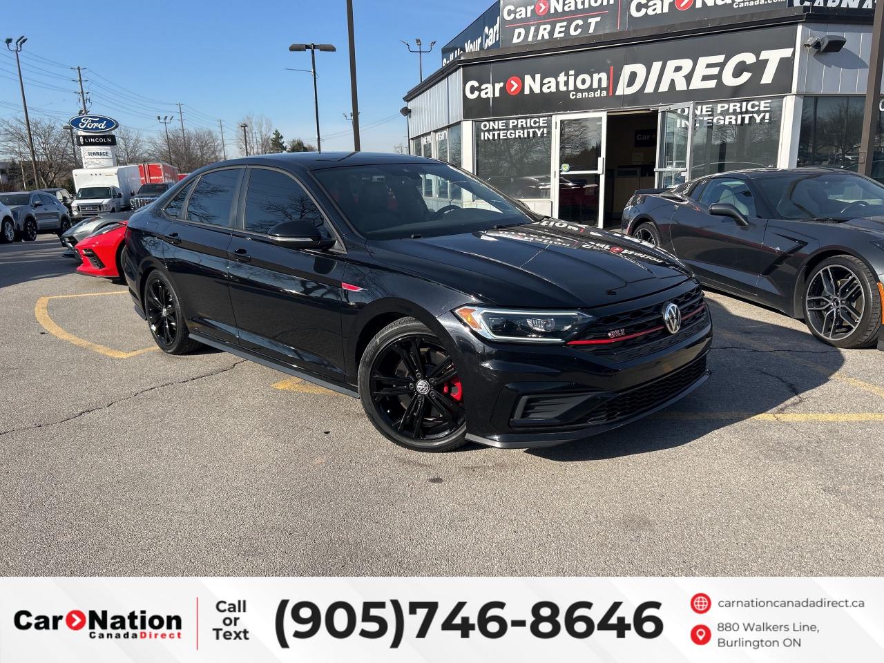 Used 2021 Volkswagen Jetta GLI | 6 SPEED M/T | LEATHER | ROOF | NAV | EXHAUST for sale in Burlington, ON