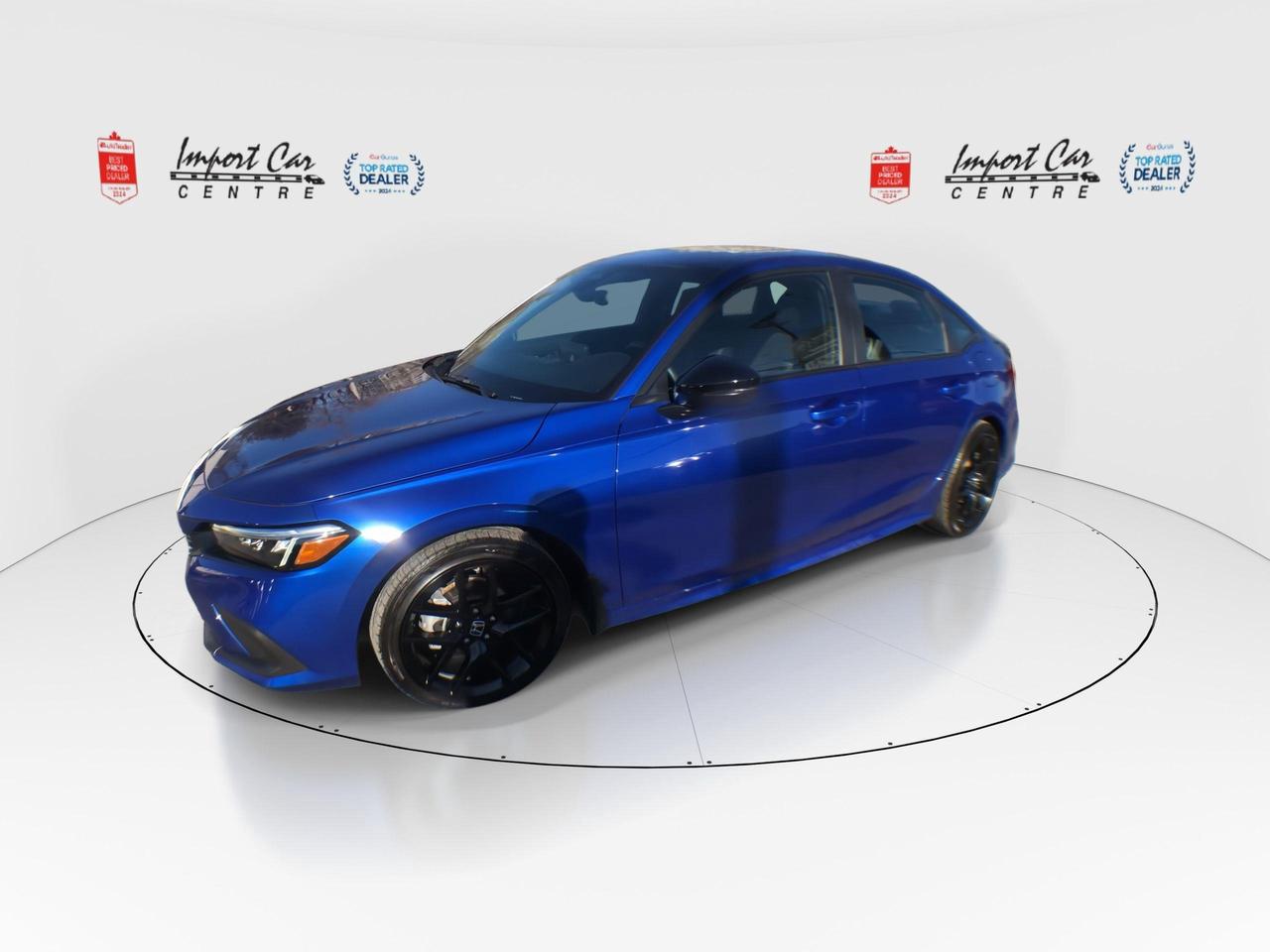2024 Honda Civic Sport SPORT, LIKE NEW!!  ROOF, HTD.SEATS, BLIS, BK Photo3