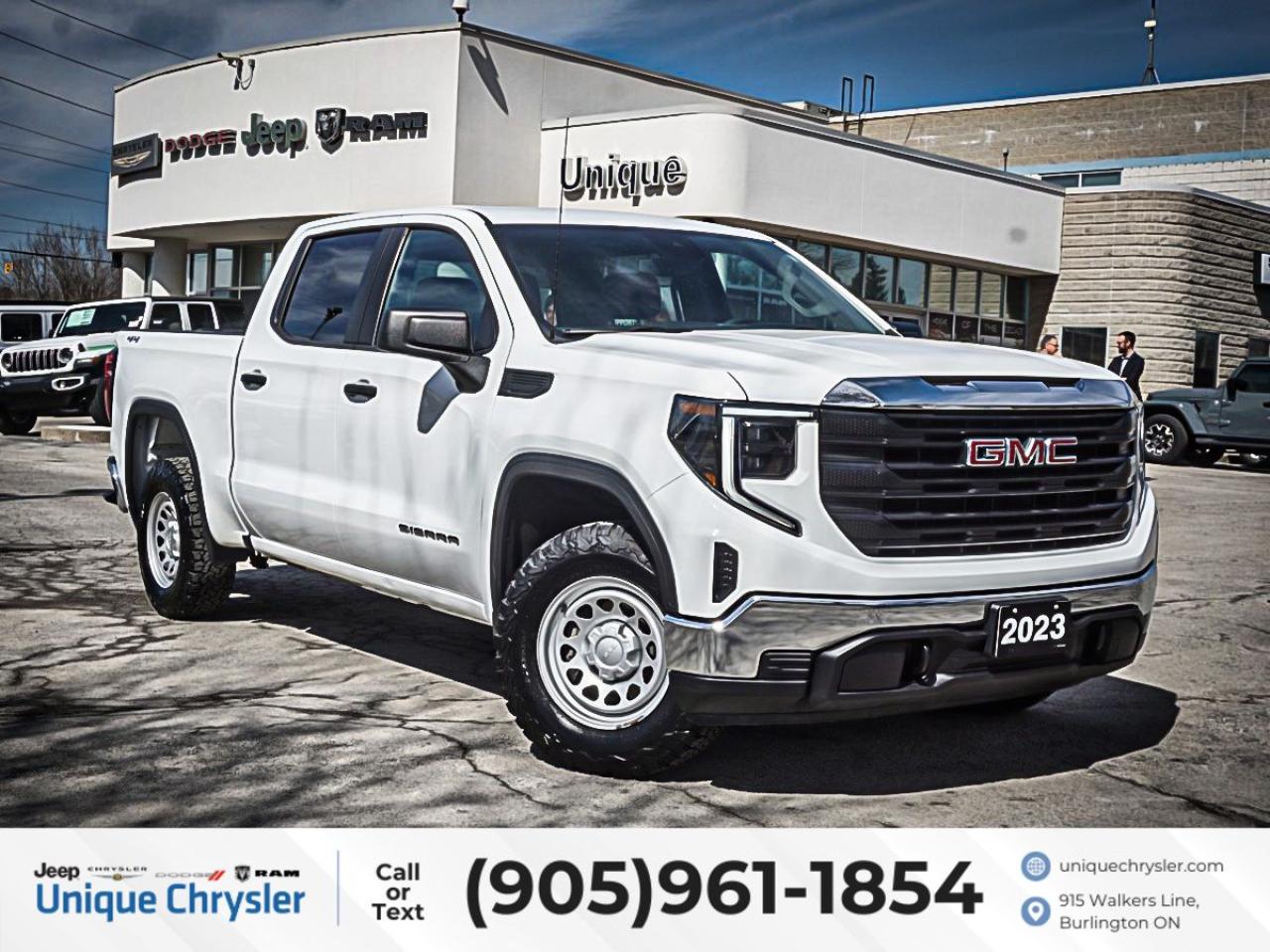 Used 2023 GMC Sierra 1500 4WD Crew Cab 147  Pro for sale in Burlington, ON