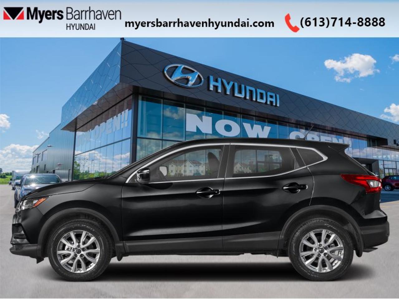 <b>Low Mileage, Sunroof,  Heated Seats,  Apple CarPlay,  Android Auto,  Remote Start!</b><br> <br>     This 2022 Nissan Qashqai offers big SUV capability in an attractive and accessible package. This  2022 Nissan Qashqai is for sale today. <br> <br>This Nissan Qashqai offers more than just snazzy styling and approachable dimensions. Under the beautiful exterior lies a carefully engineered powertrain that delivers both optimal efficiency and punchy performance, when needed. Occupants are treated to a well-built interior with solid refinement and intuitive technology, making every journey in the Qashqai an extremely exciting and comforting ride.This low mileage  SUV has just 36,757 kms. Its  black in colour  and is completely accident free based on the <a href=https://vhr.carfax.ca/?id=xFCqYAbdTNTseNZgC+v00ELokc1NWvfL target=_blank>CARFAX Report</a> . It has an automatic transmission and is powered by a  141HP 2.0L 4 Cylinder Engine. <br> <br> Our Qashqais trim level is SV AWD. This generously equipped Nissan SV now features a capable all-wheel-drive system for outstanding performance in all weather and road conditions, in addition to an express opening glass sunroof with slide and tilt functionality and a power shade, halogen headlamps with automatic high beams, a sporty heated leather steering wheel, dual-zone climate control, and adaptive cruise control with steering, in addition to blind-spot monitoring, lane-keep assist, and front emergency braking. Additional features include heated front seats, proximity keyless entry with push button start, piano-black interior inserts, a rear-view camera, a 6-speaker audio system, and a 7-inch infotainment screen bundled with Apple CarPlay, Android Auto, and SiriusXM satellite radio. This vehicle has been upgraded with the following features: Sunroof,  Heated Seats,  Apple Carplay,  Android Auto,  Remote Start,  Blind Spot Detection,  Adaptive Cruise Control. <br> <br/><br>*LIFETIME ENGINE TRANSMISSION WARRANTY NOT AVAILABLE ON VEHICLES WITH KMS EXCEEDING 140,000KM, VEHICLES 8 YEARS & OLDER, OR HIGHLINE BRAND VEHICLE(eg. BMW, INFINITI. CADILLAC, LEXUS...) o~o