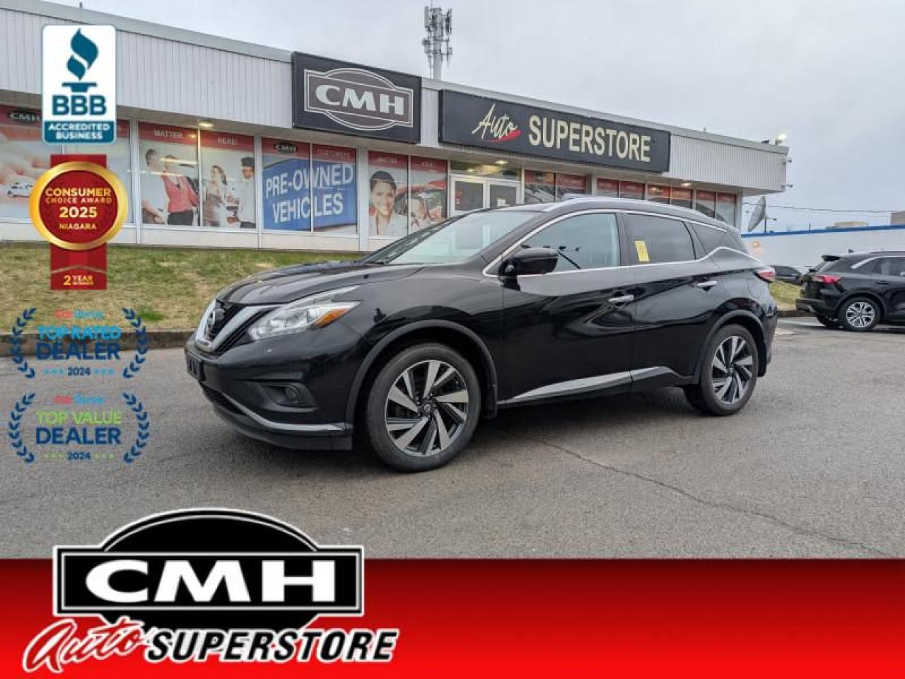 2016 Nissan Murano Platinum  **360 CAM - COOLED SEATS**