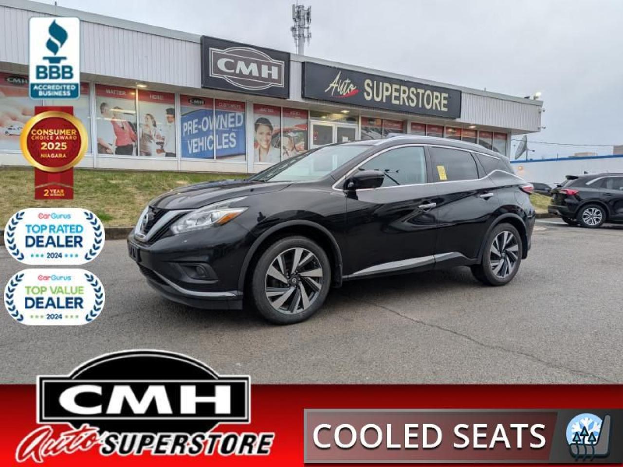Used 2016 Nissan Murano Platinum  **360 CAM - PANO SUNROOF** for sale in St. Catharines, ON