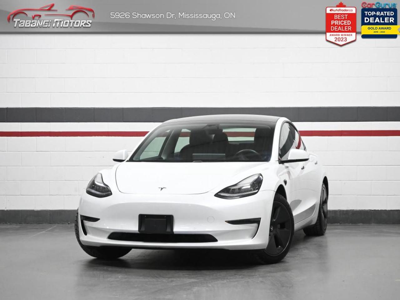 Used 2021 Tesla Model 3 Standard Range Plus  No Accident Leather Autopilot Navigation Glass Roof for sale in Mississauga, ON