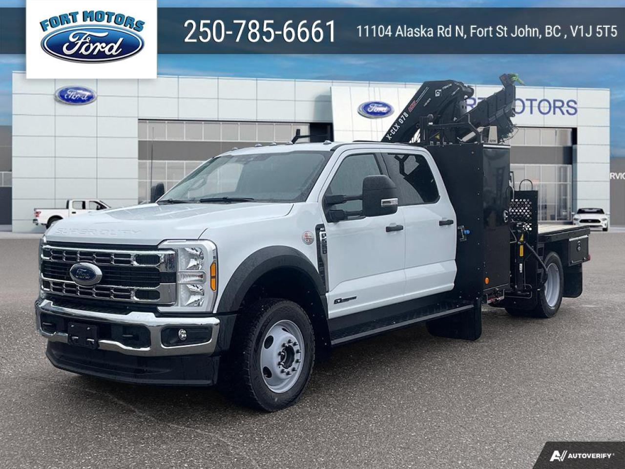 New 2025 Ford SUPER DUTY F-550 DRW Cab F-550® XLT for sale in Fort St John, BC