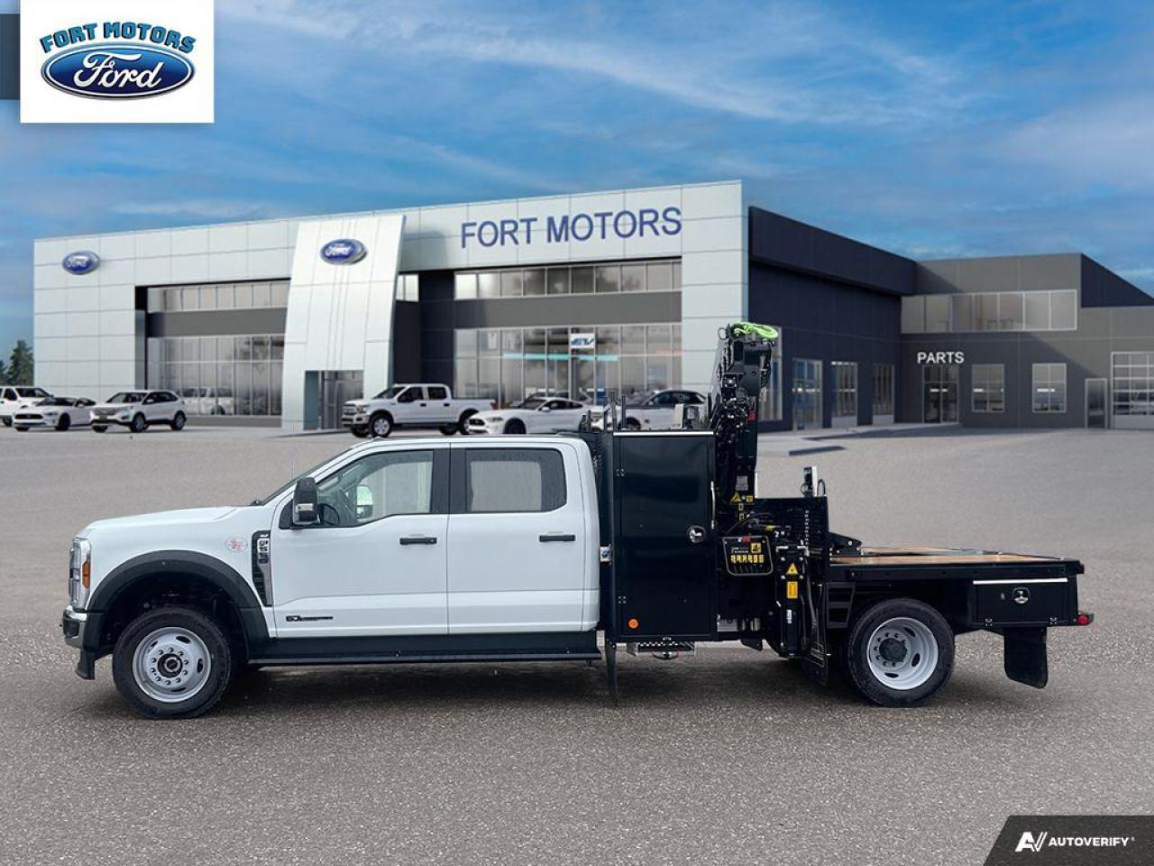 2025 Ford SUPER DUTY F-550 DRW HIAB PICKER DECK TRUCK Photo