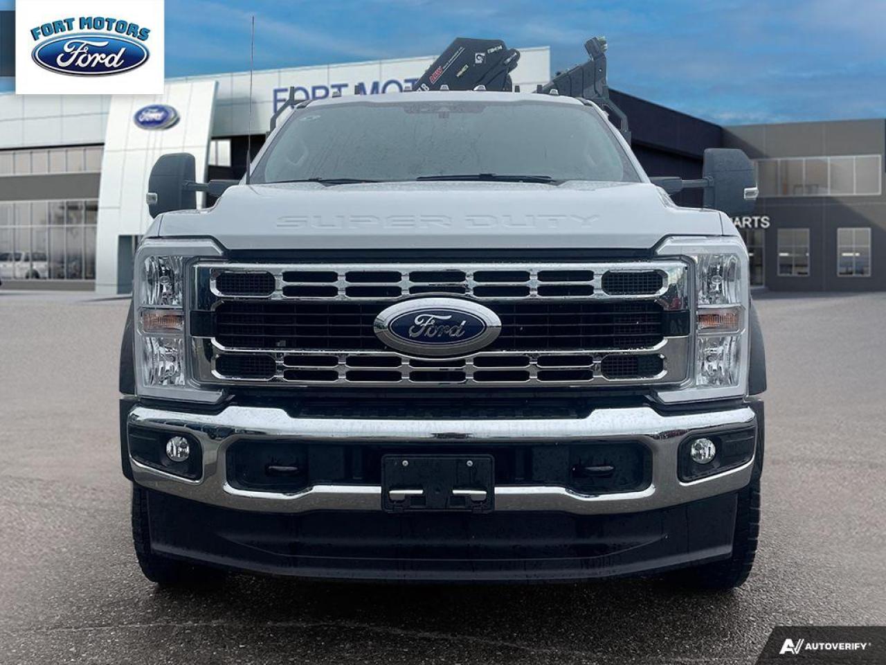 2025 Ford SUPER DUTY F-550 DRW HIAB PICKER DECK TRUCK Photo1