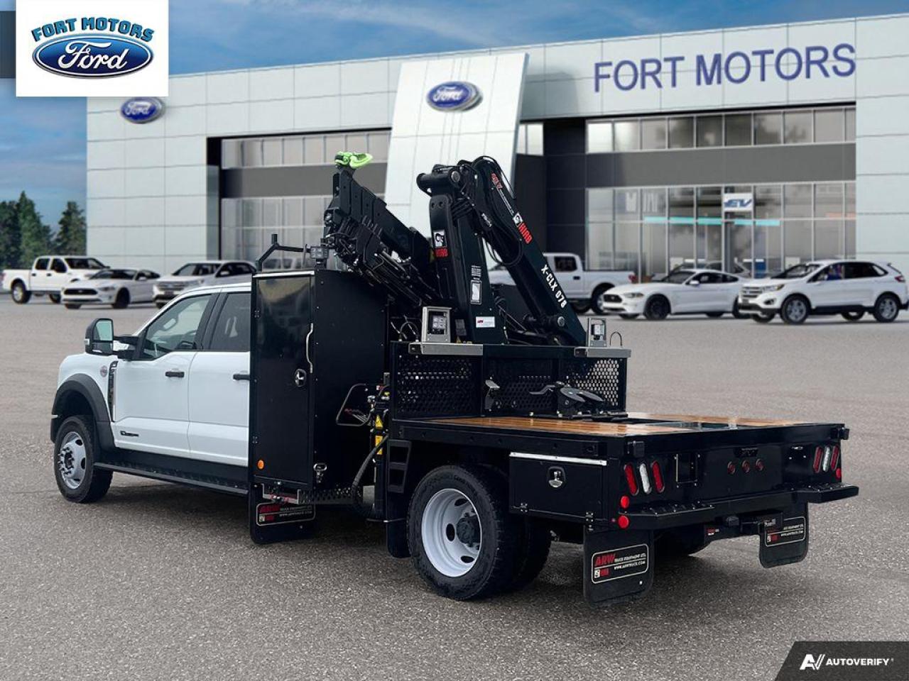 2025 Ford SUPER DUTY F-550 DRW HIAB PICKER DECK TRUCK Photo3