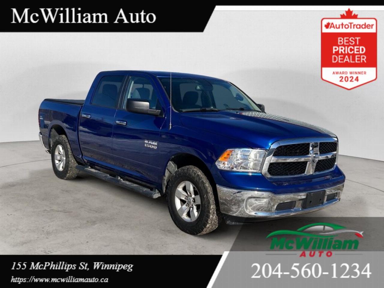 Used 2014 RAM 1500 SLT 4X4 CREW CAB 140 in. WB Automatic for sale in Winnipeg, MB