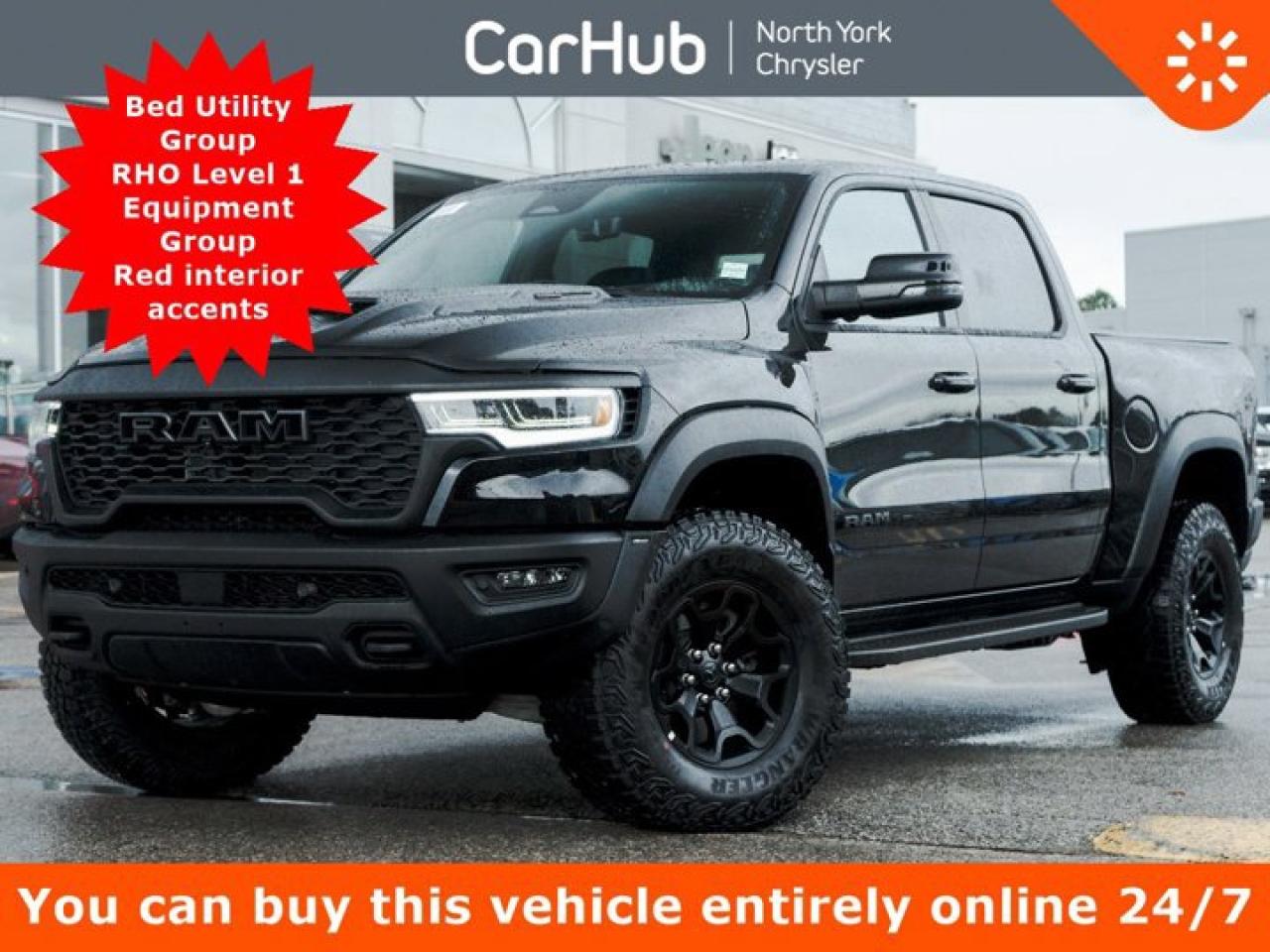 Used 2025 RAM 1500 RHO Bed Utility Group RHO Level 1 Equipment Group Red interior accents for sale in Thornhill, ON