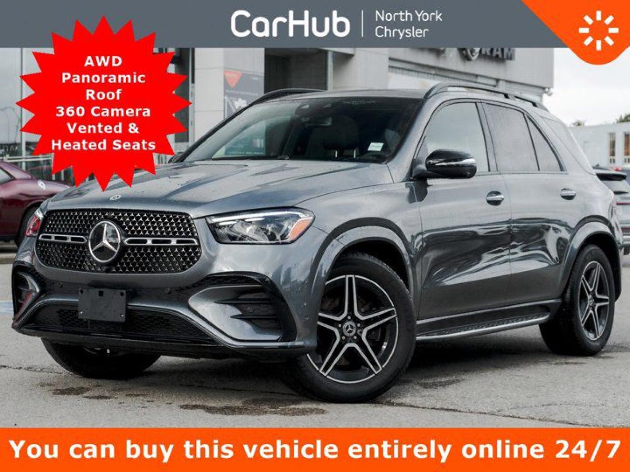 Used 2024 Mercedes-Benz GLE 350 4MATIC Panoroof Active Brake Assist 360 Cam Nav Vented Heated Seats for sale in Thornhill, ON