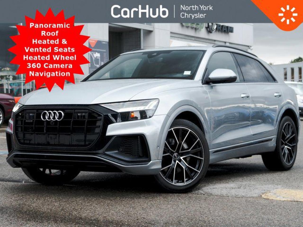 Used 2023 Audi Q8 Technik Pano Roof Heated Vented Seats Heated Wheel 360 Cam Navi for sale in Thornhill, ON