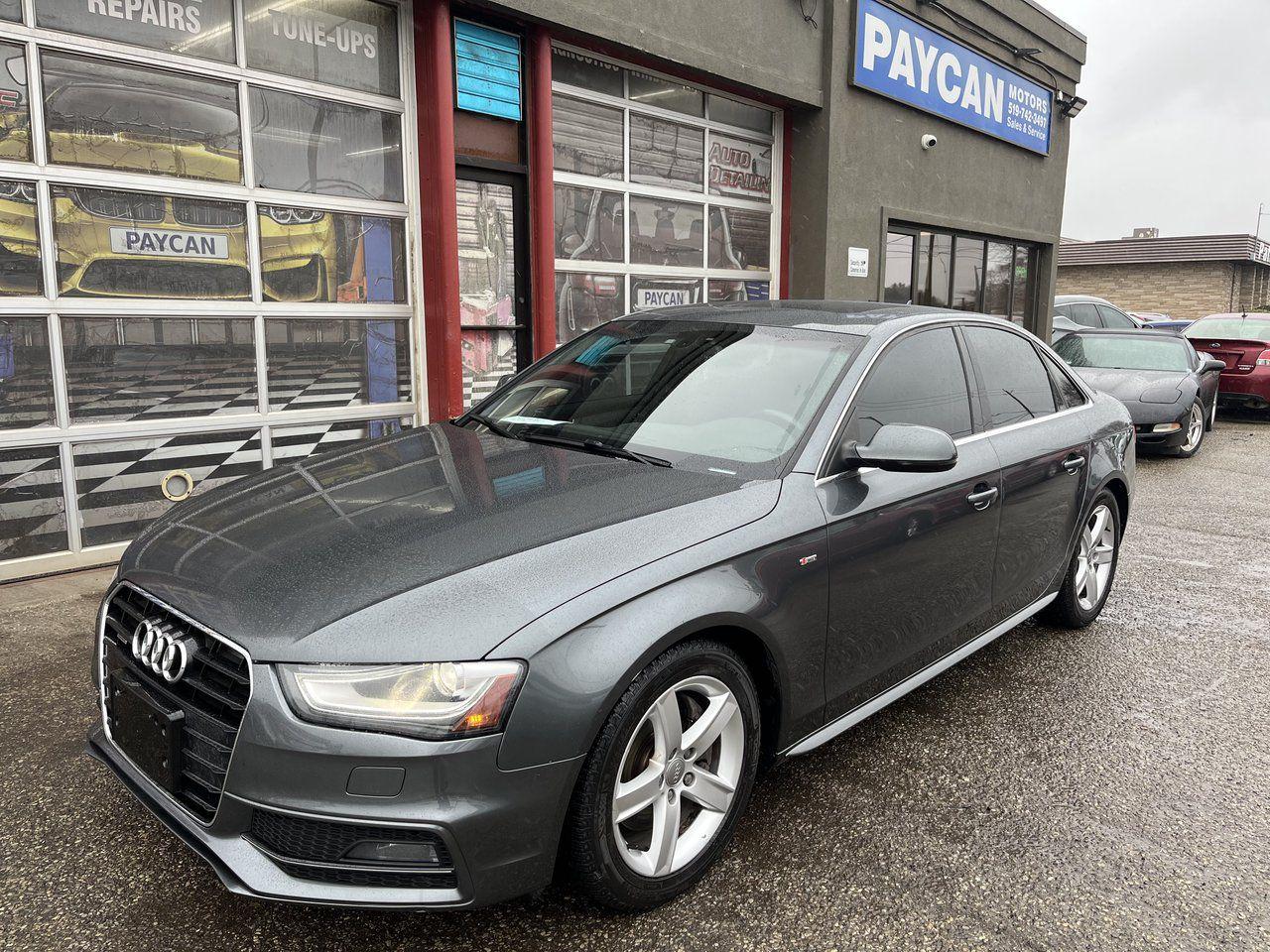 Used 2013 Audi A4 PREMIUM S LINE for sale in Kitchener, ON