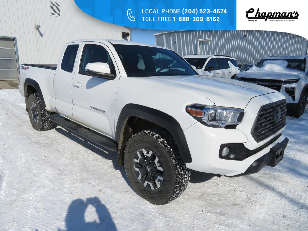 Used 2023 Toyota Tacoma Rear Vision Camera, Heated Seats, Hard Top Tonneau Cover for sale in Killarney, MB