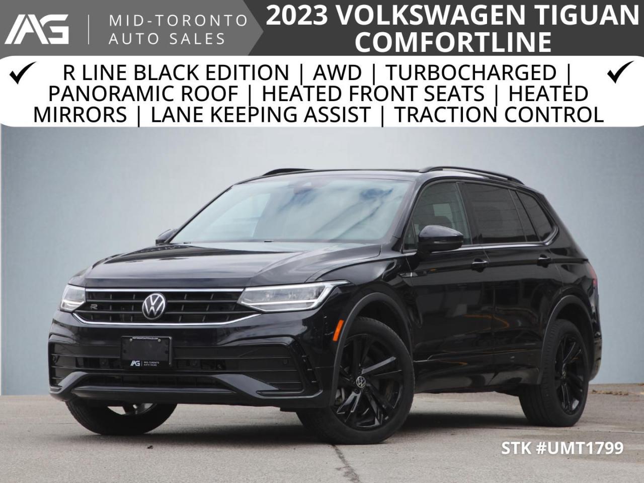 Used 2023 Volkswagen Tiguan R-Line Black 4MOTION for sale in North York, ON