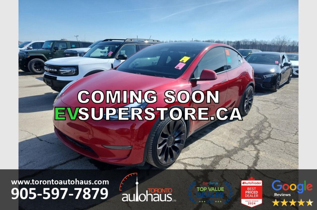 Used 2021 Tesla Model Y Performance I EVSUPERSTORE.CA for sale in Concord, ON