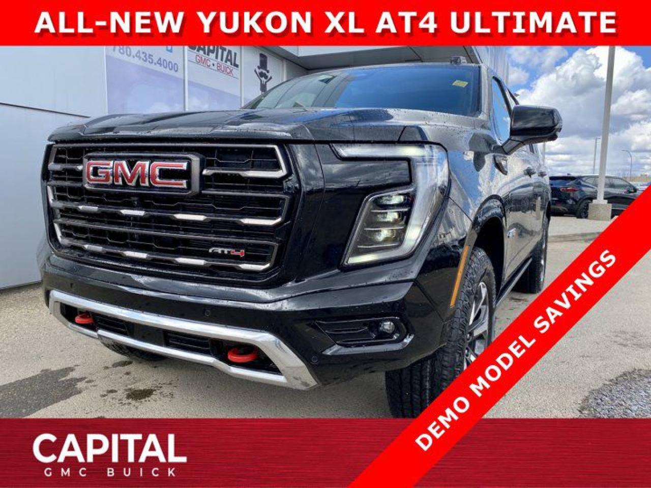 New 2025 GMC Yukon XL AT4 Ultimate 4WD for sale in Edmonton, AB