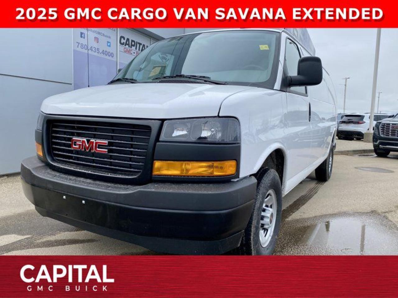 New 2025 GMC Savana Cargo Van for sale in Edmonton, AB