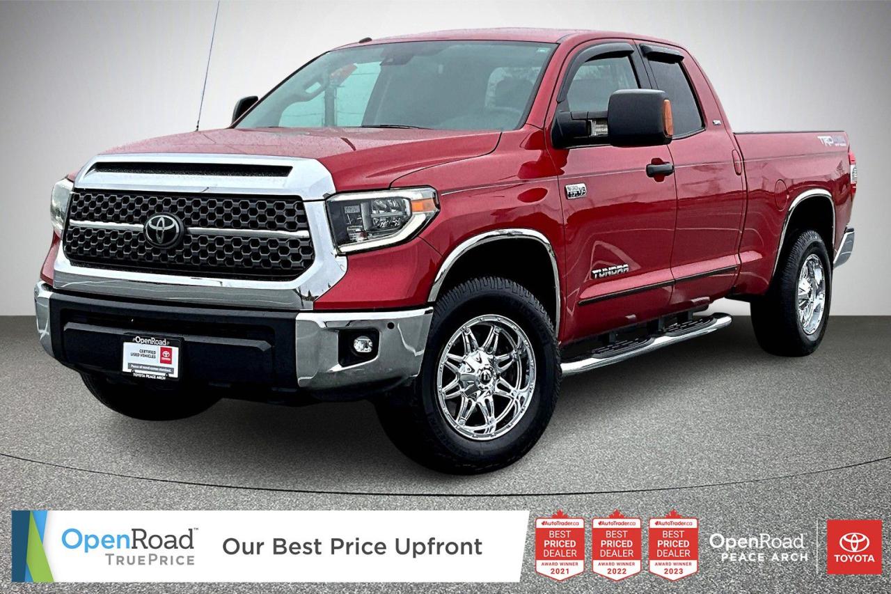 Used 2018 Toyota Tundra 4x4 Dbl Cab SR5 Plus 5.7 6A for sale in Surrey, BC