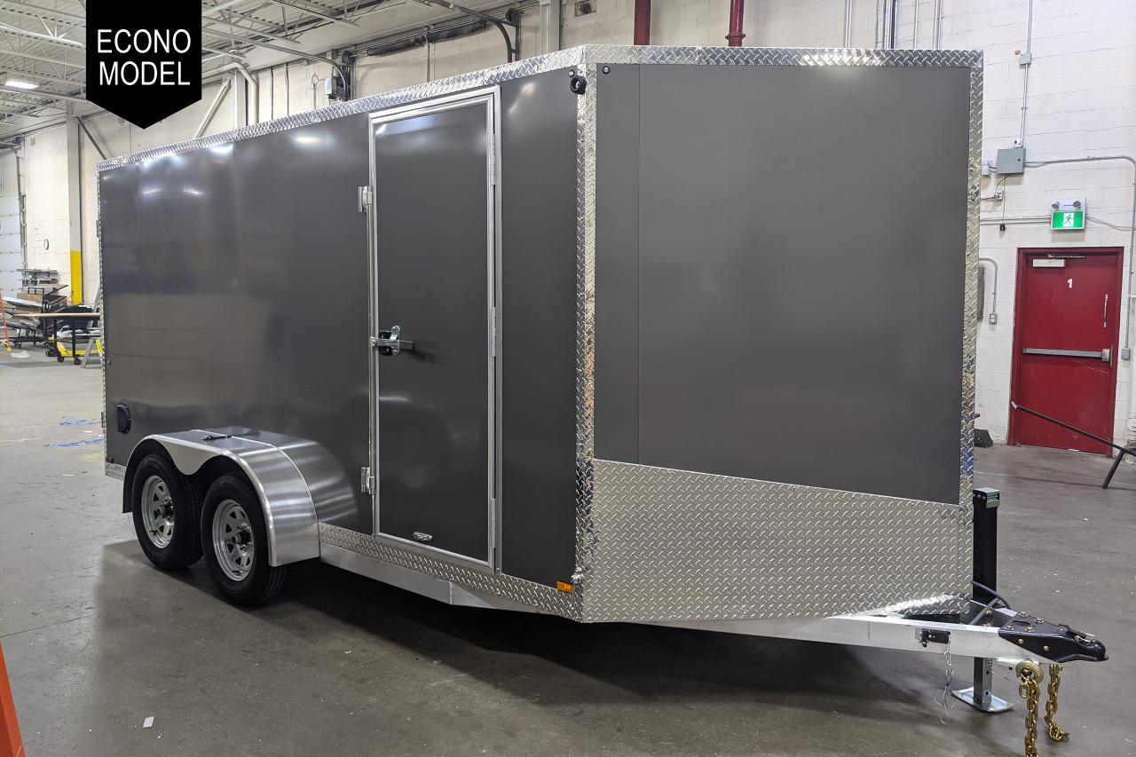 New 2024 Canadian Trailer Company 7x14 V Nose Cargo Trailer Econo model for sale in Guelph, ON