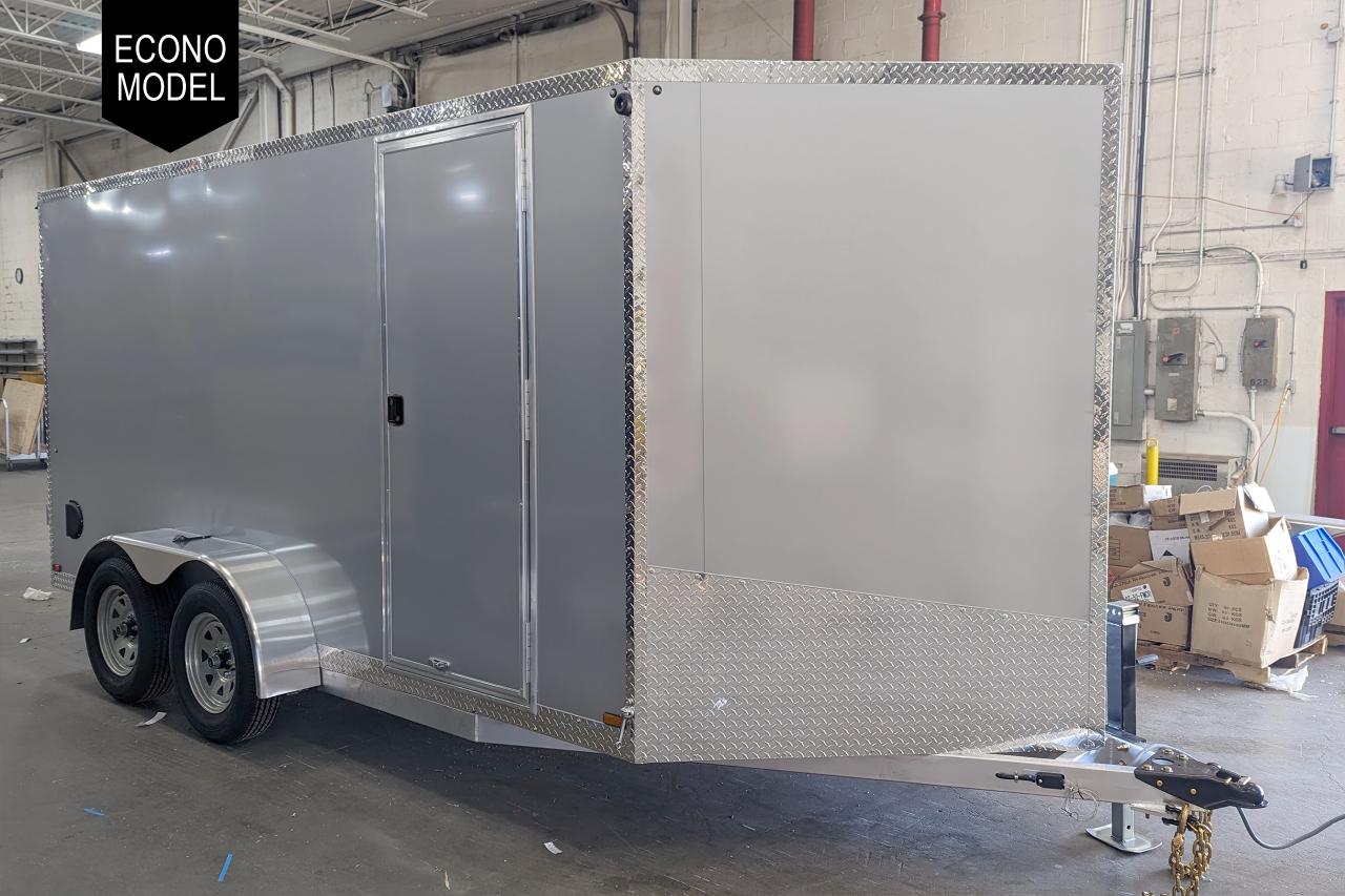 New 2024 Canadian Trailer Company 7x14 V Nose Cargo Trailer Econo model for sale in Guelph, ON