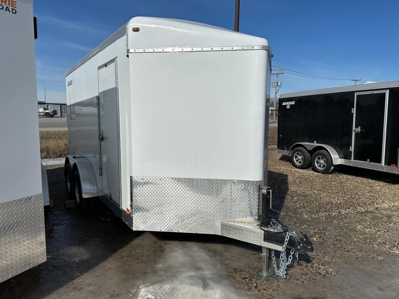 2025 Agassiz Trailer 7 x 14 Agassiz Trailer Barn Doors Photo5
