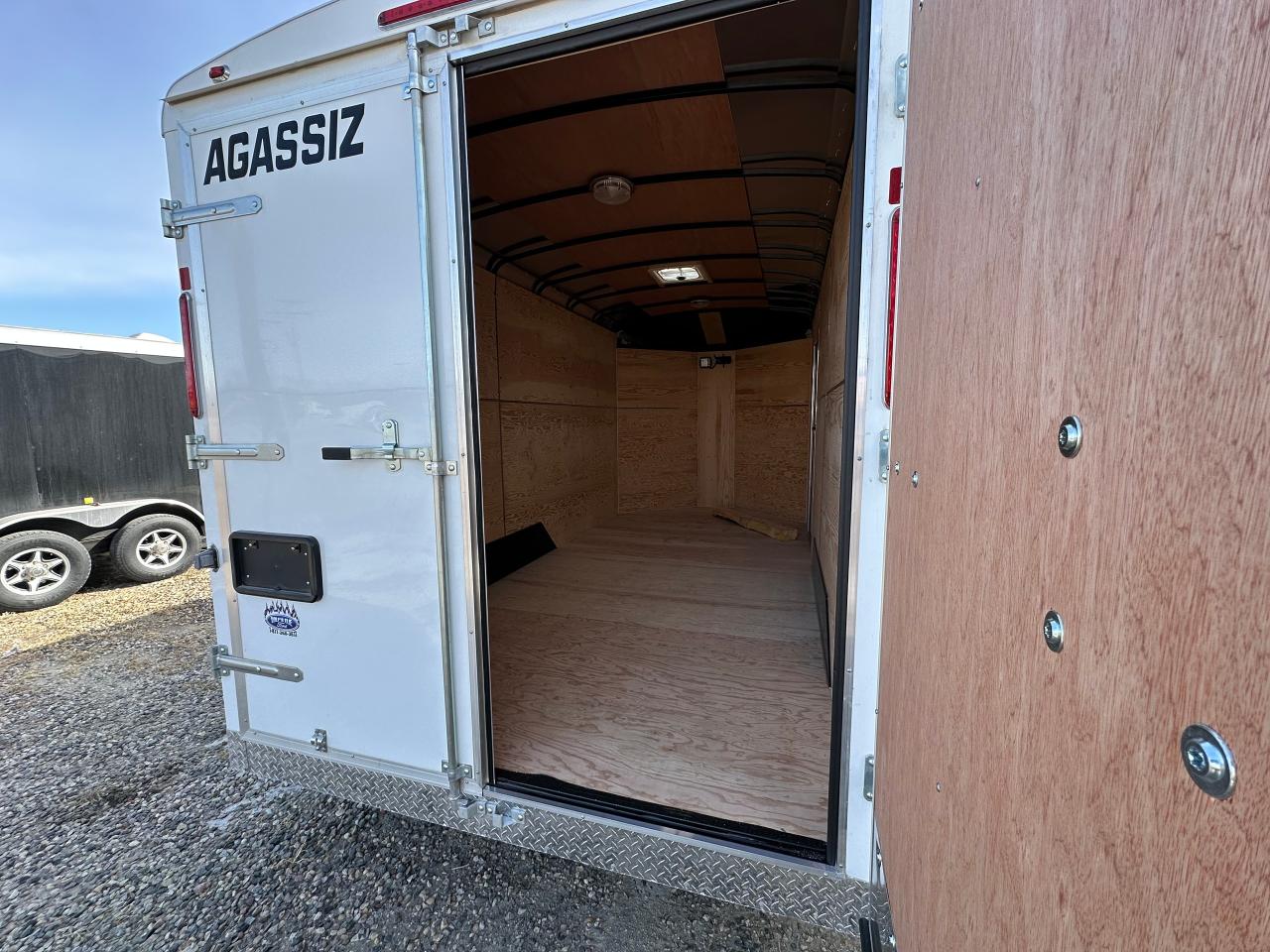 2025 Agassiz Trailer 7 x 14 Agassiz Trailer Barn Doors Photo5