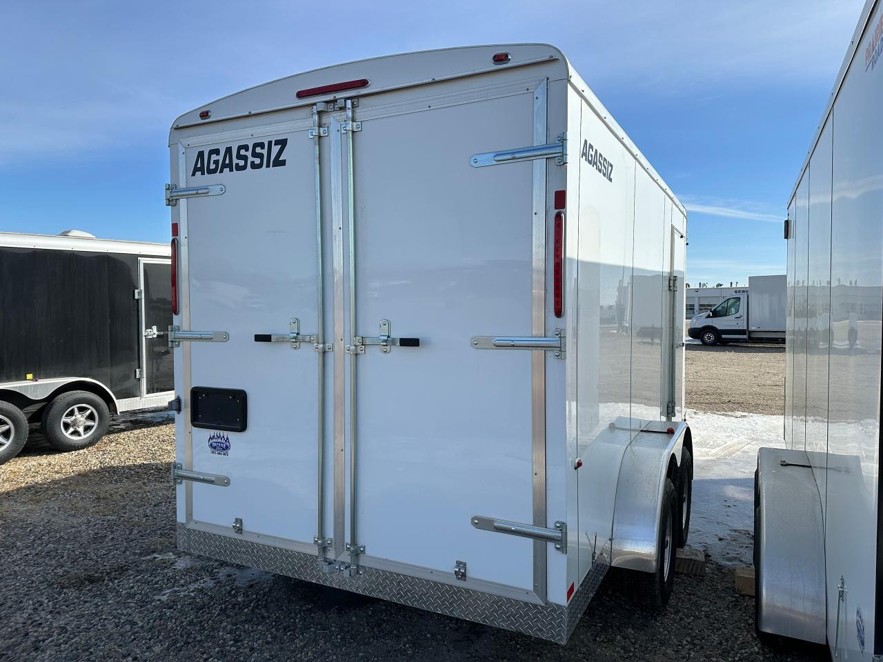 2025 Agassiz Trailer 7 x 14 Agassiz Trailer Barn Doors Photo5