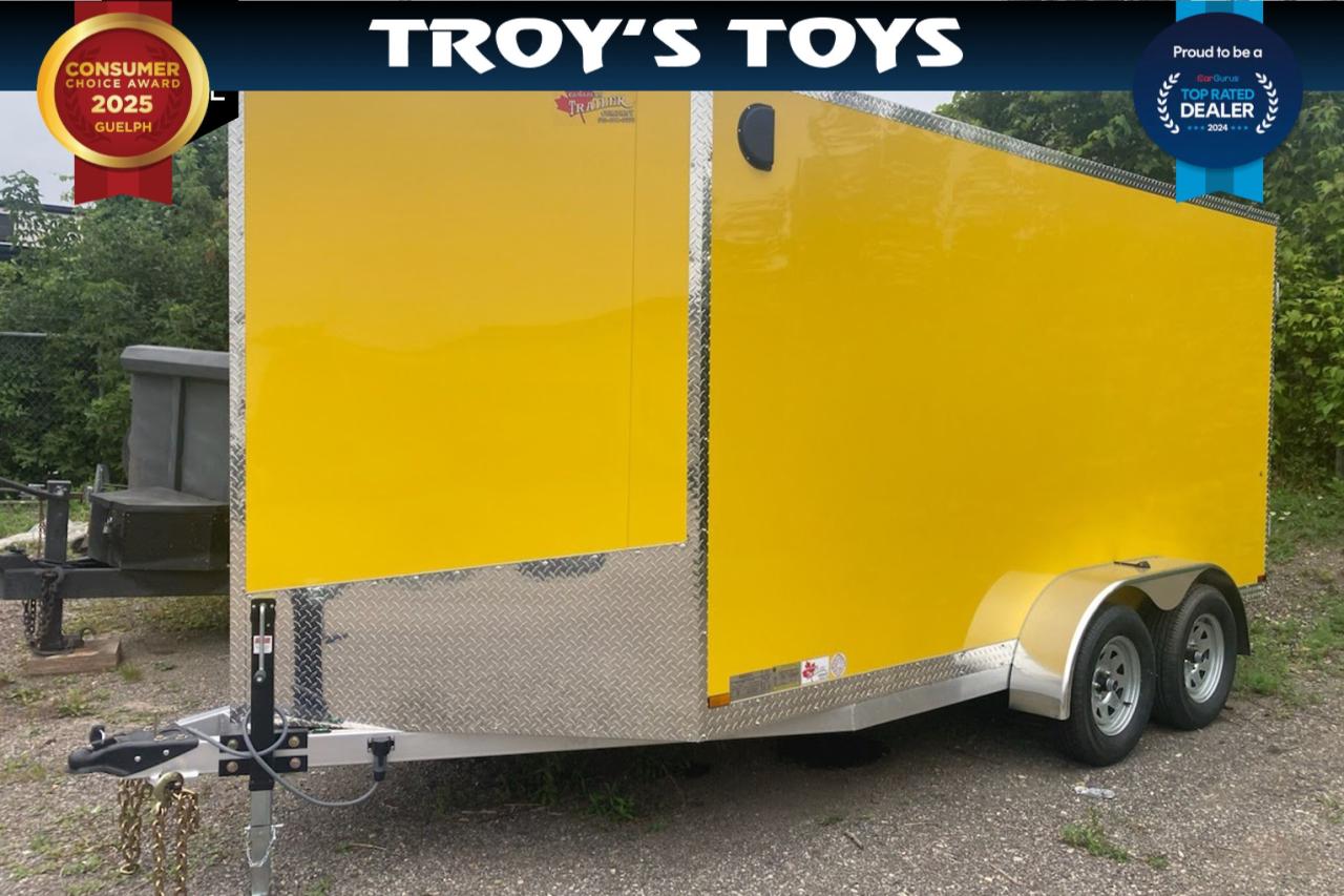 2024 Canadian Trailer Company 7x14 V Nose Cargo Trailer 