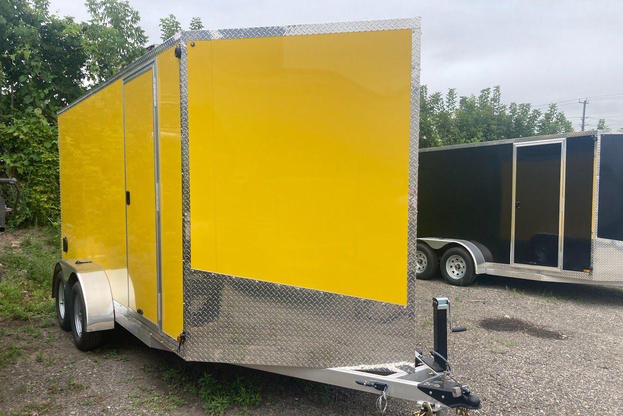 2024 Canadian Trailer Company 7x14 V Nose Cargo Trailer Econo model