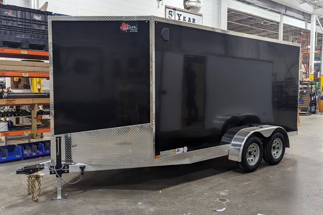 New 2024 Canadian Trailer Company 7x14 V Nose Cargo Trailer Econo model for sale in Guelph, ON