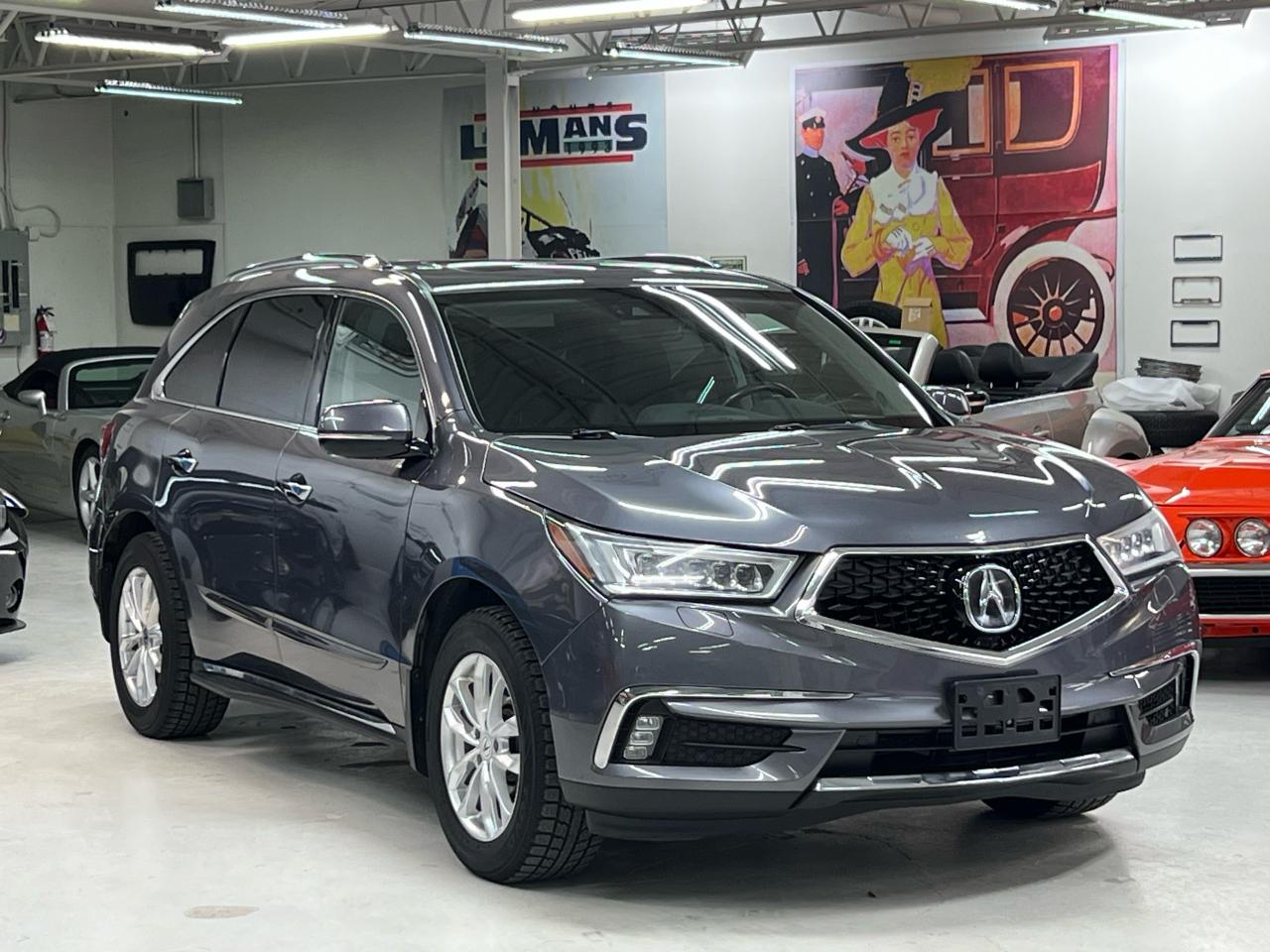 Used 2017 Acura MDX Technology, 7 Pass, Rear Entertainment for sale in Paris, ON