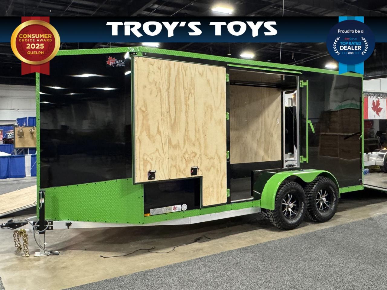 2025 Canadian Trailer Company 7x14 V Nose Cargo Trailer 