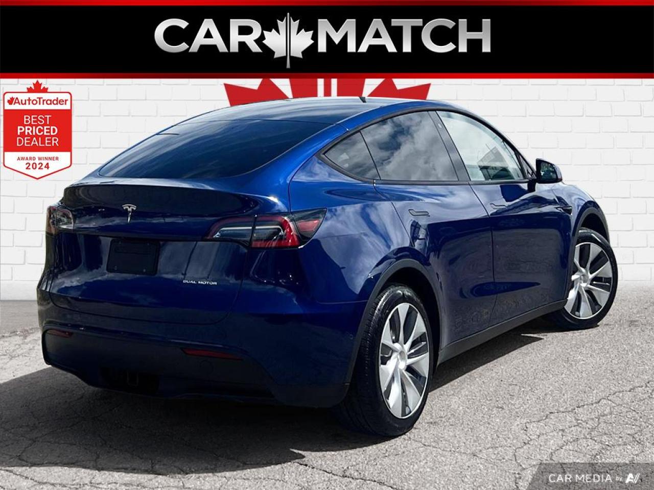 2020 Tesla Model Y LONG RANGE / AWD / NAV / LEATHER / ALLOYS - Photo #4