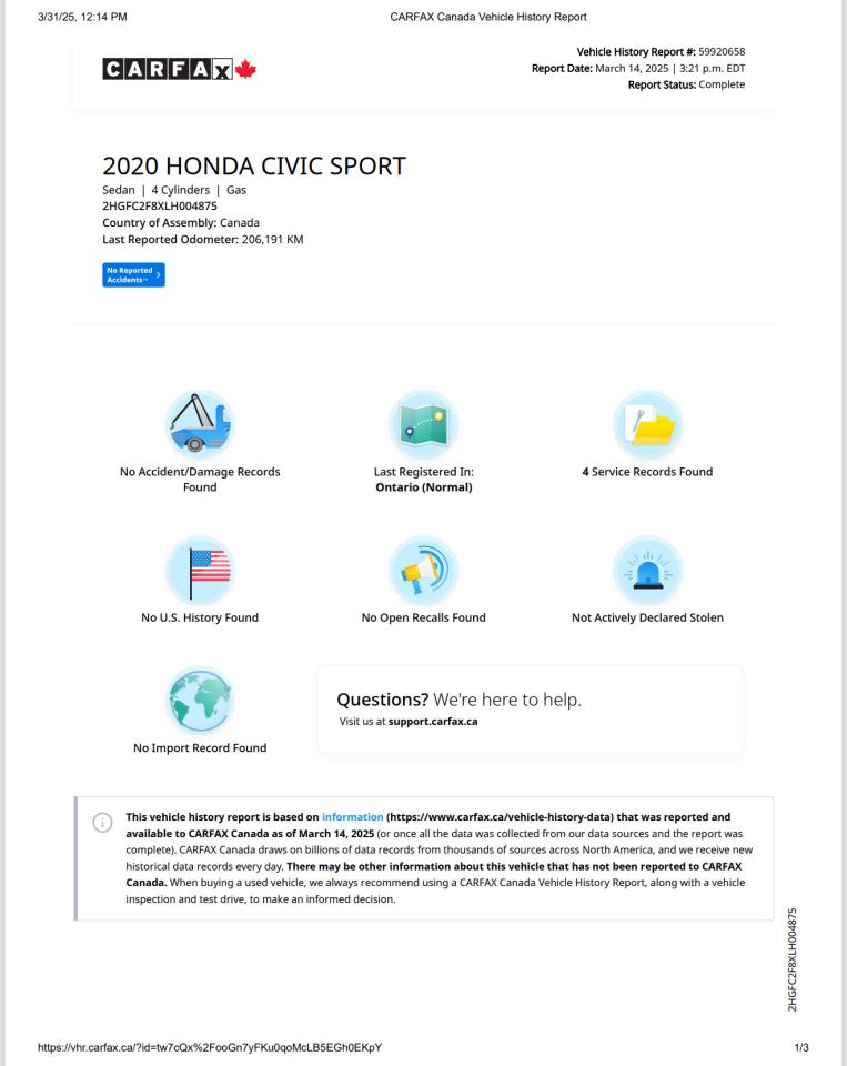 2020 Honda Civic Sport - Photo #18